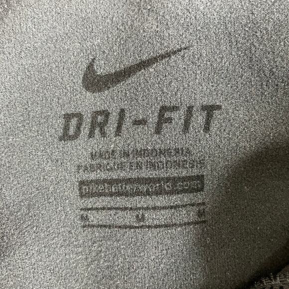 Nike Dri-Fit Quarter Zip Pullover Womens Size Large Black Athletic Running Shirt - Picture 3 of 9